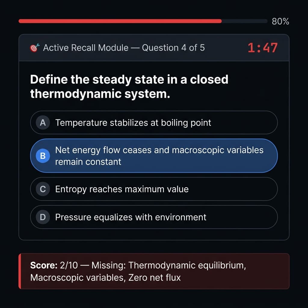 SCOREX diagnostic quiz interface